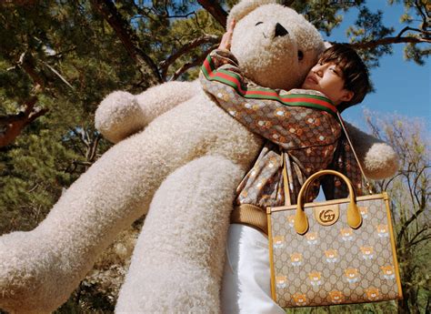 kai x gucci bag|Gucci teddy bear collection.